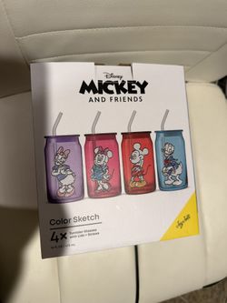 4x tumbler Glasses With Lids