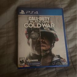 Call Of Duty Cold War Ps4