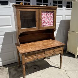 Antique Desk And Hutch Two Pieces. Need Some Love. Fixerupoer. Wood $185