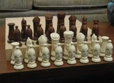 Porcelain chest set