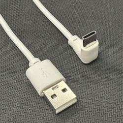 3 Packs - USB 2.0 Male to USB-C Type-C up down Angled 90 Degree Data