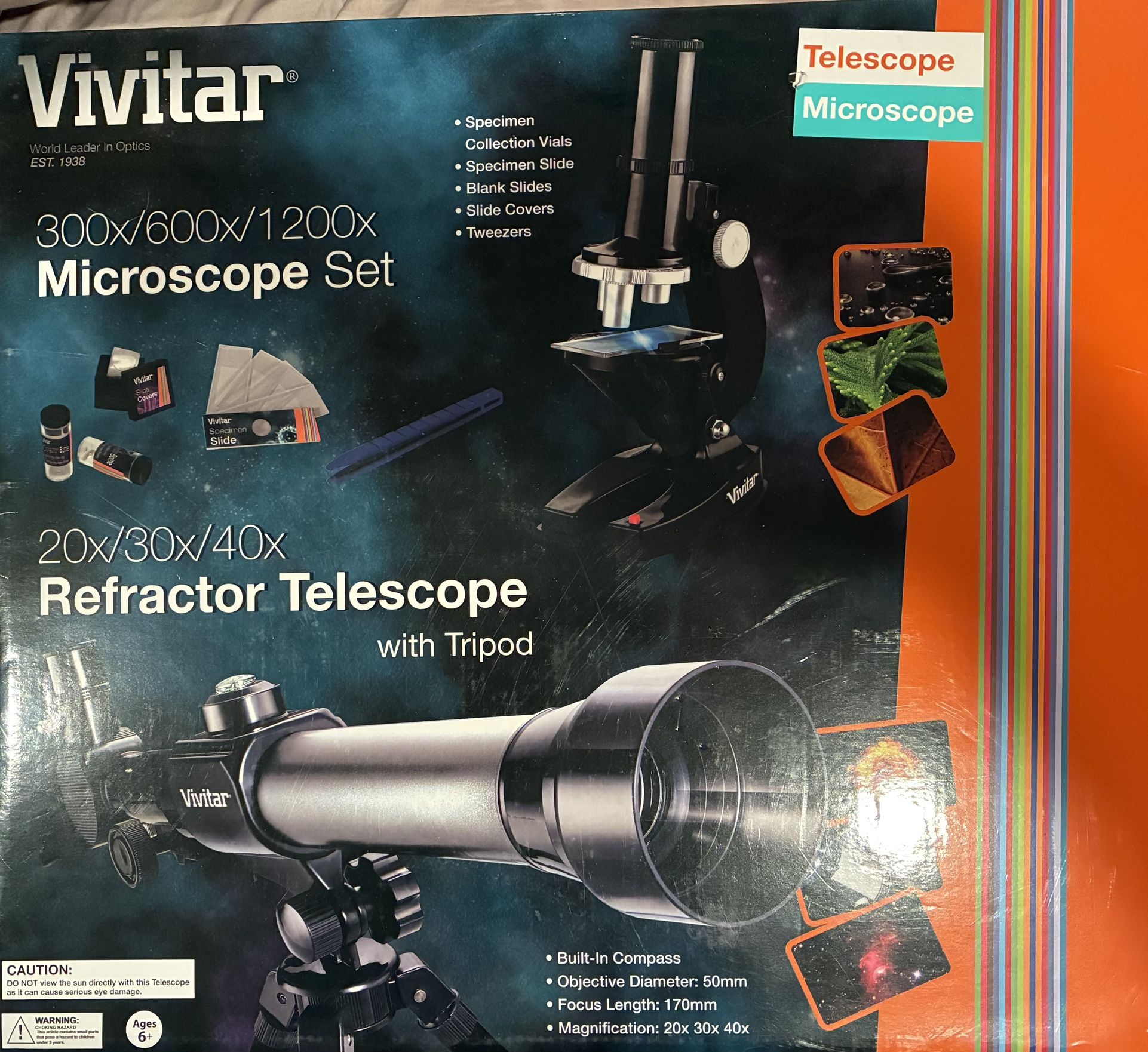 Beginner’s Telescope And Microscope 
