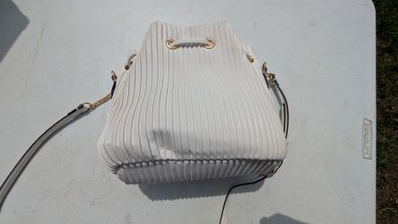 Victorias Secret The Victoria Mini Bucket Bag Coconut White
