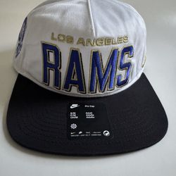 LA Rams Retro Hat - Men’s Small/Medium NEW