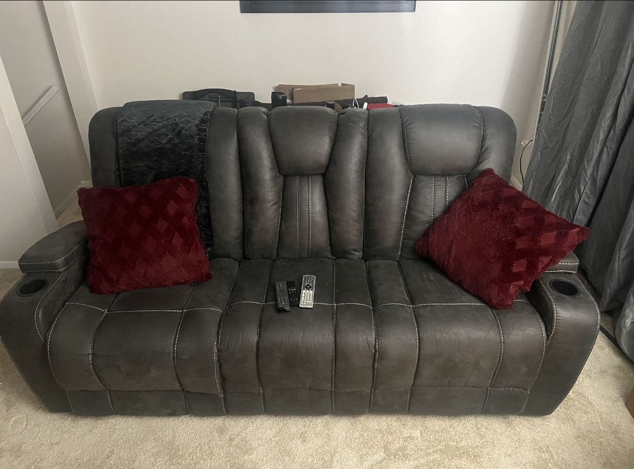 1 Reclining Sofa  Best offer