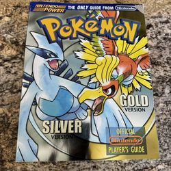 Pokemon Gold And Silver - Official Nintendo Player's Guide Nintendo Power