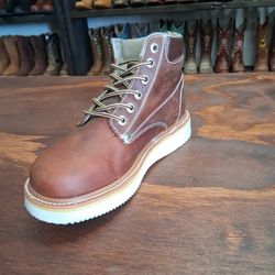 Botas De Piel De México Cómodas Para Trabajar 