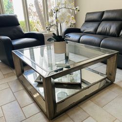 Mirrored Coffee Table 