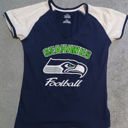 Women's Size Medium Seattle Seahawks Shirt Majestic Metcalf