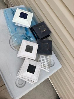 Solar Post Cap Lights – Lot of 5