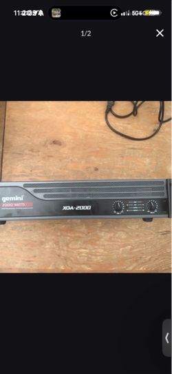 Gemini XGA-2000 Professional Power Amplifier