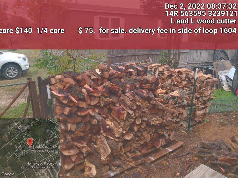 Fire Wood For Sale Mesquite,Hickory,Oak