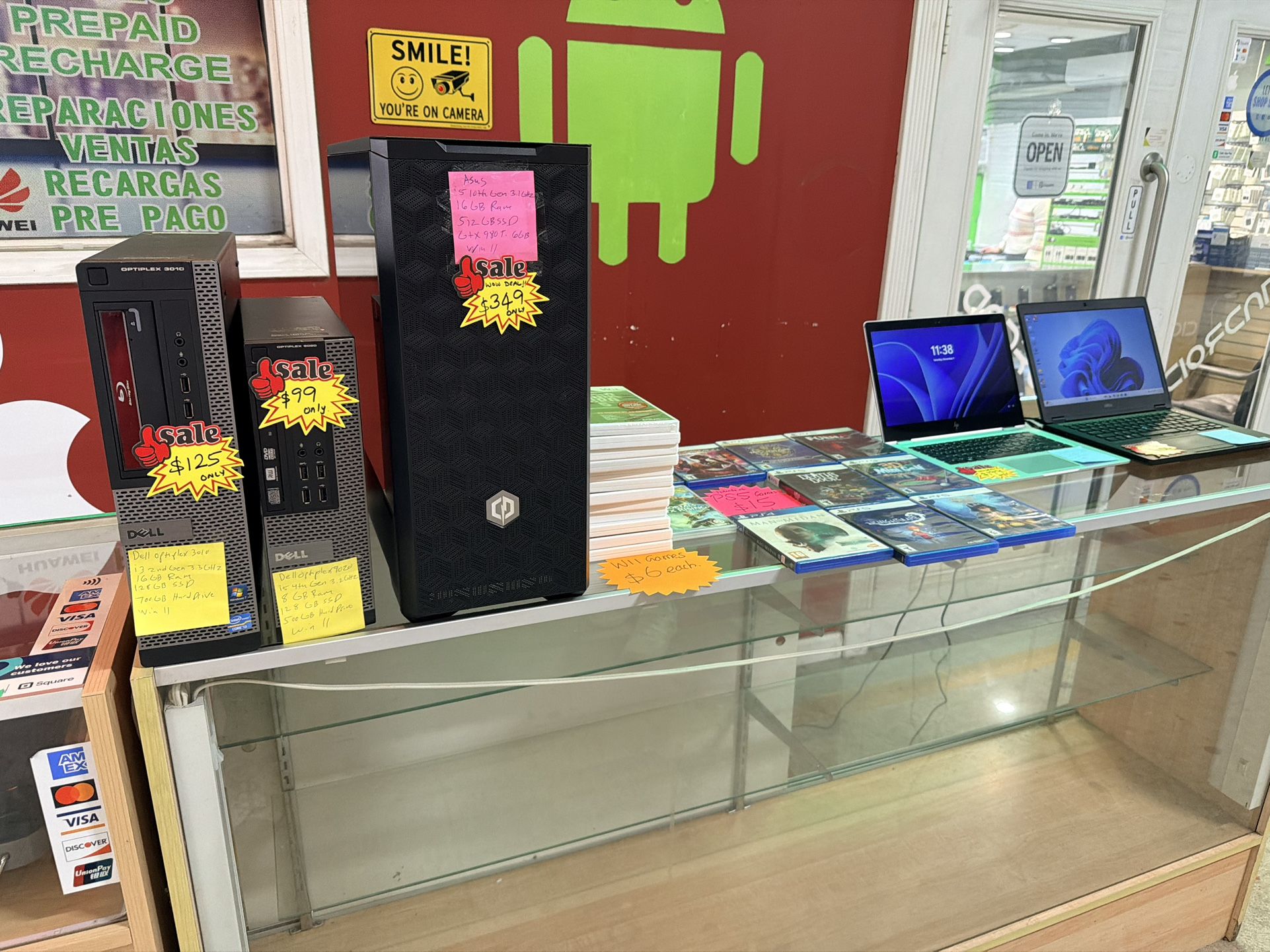 Business Class Desktop Computers with different Prices & Specs. Comes with SSD+ HDD . Price starts from only $99. Comes with Freshly installed Wind