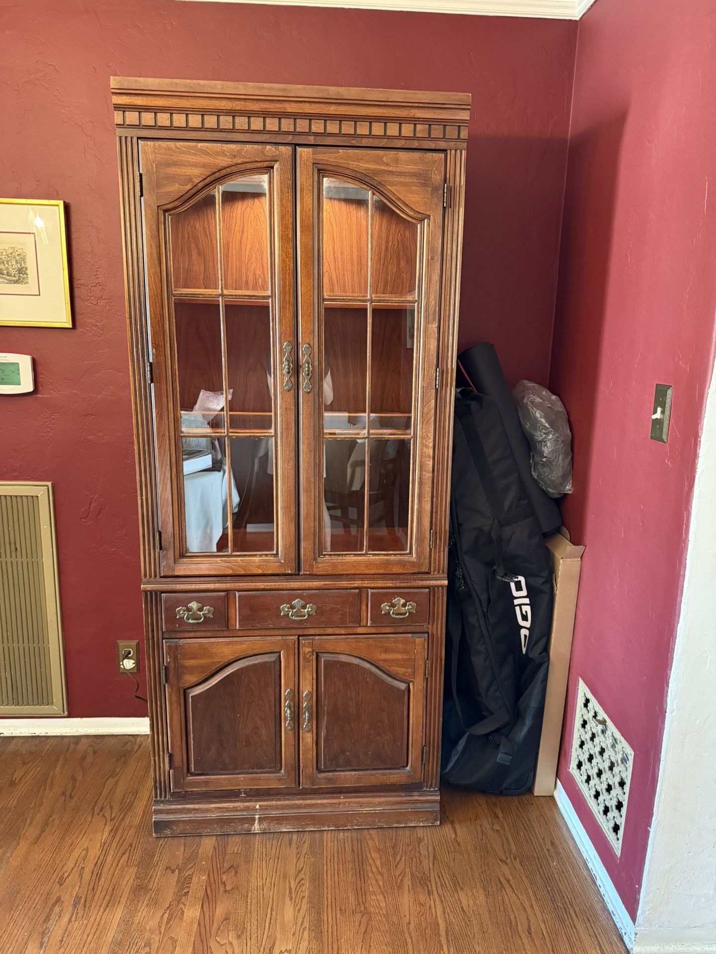 Real Solid Wood Heavy Bar Cabinet Shelves