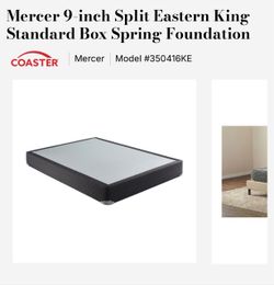 King split box spring