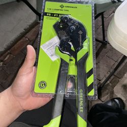 5 IN 1 Crimping Tool #8-#1 AWG 