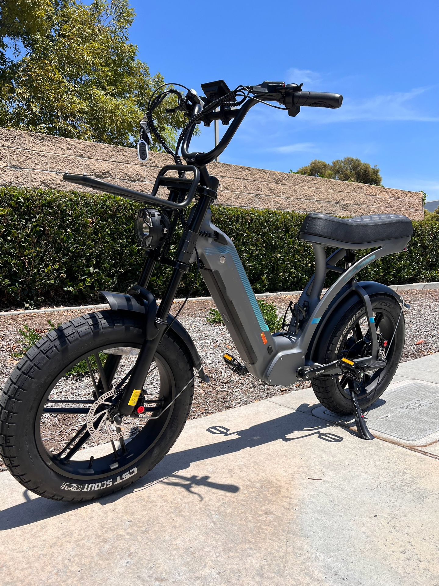 ✅ New- 1000W Motor Powerful Step Through Electric Ebike, 20ah, 30mph, Front Rack, USB