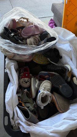 Mixed Lot of Used Kids Shoes
