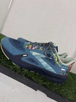 Brooks Womens Launch 9 Running Shoe Blue Size 7.5