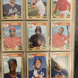 Vintage 1987 Full Year Topps Baseball Cards 