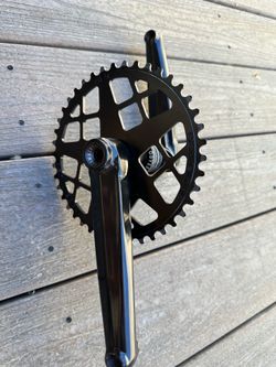 Odyssey BMX crank and handlebar
