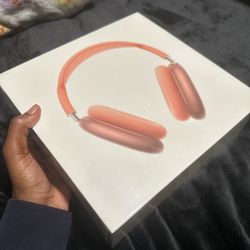 Orange AirPod Max