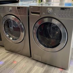 LG Washer And Gas Dryer Set For $745