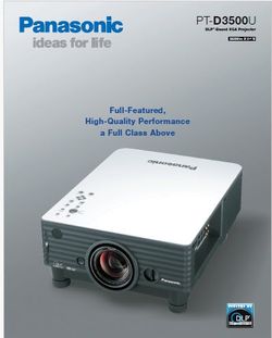Panasonic PT-D3500U Projector 