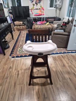 Carter's antique children's hide chair