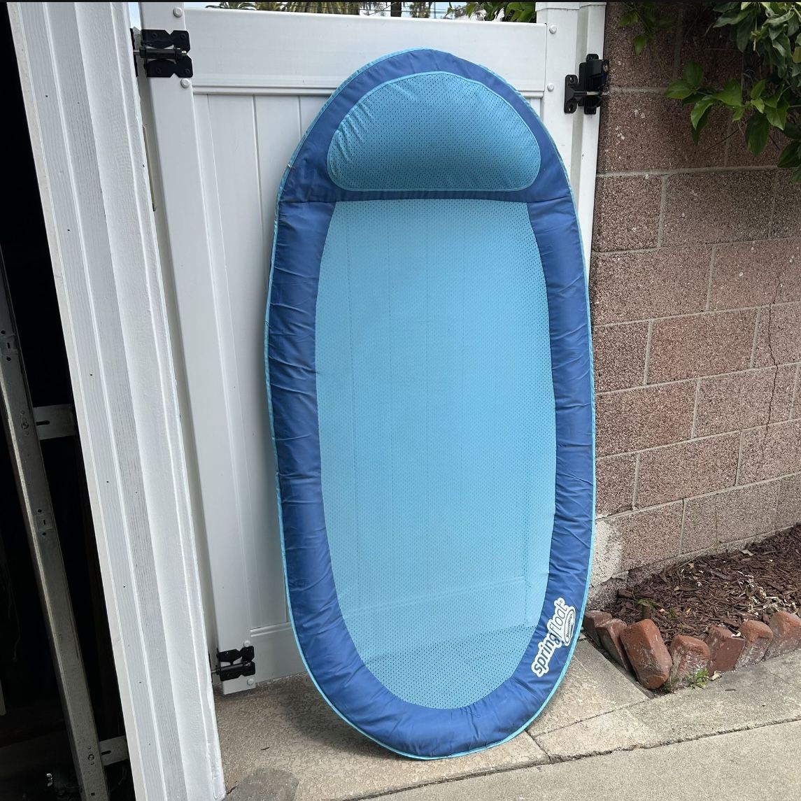 Swimways Elite Spring Float Hammock Pool Lounger, Inflatable Floats Hammock for Adults up to 250 lbs
