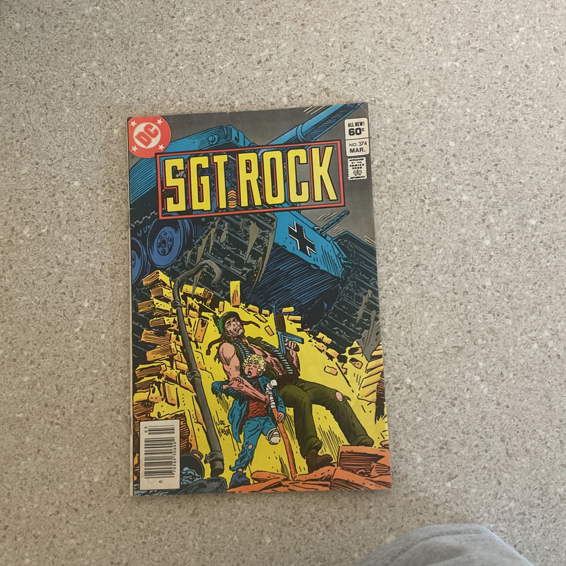 Sgt Rock Comic Book 374