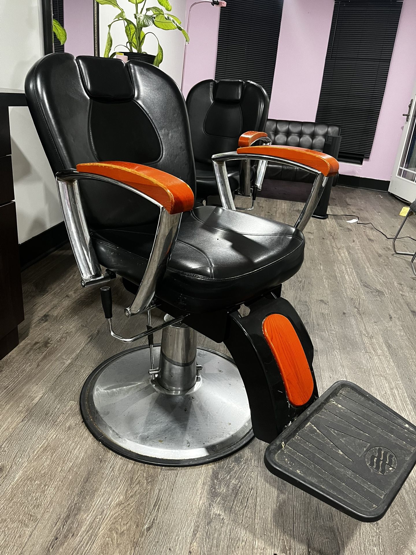 3 Barber Chairs