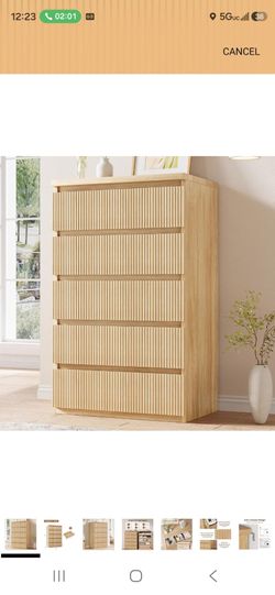 Brand new 5 drawer dresser IN BOX