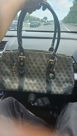 Dooney & Bourke Monogram Satchel Handbag