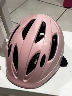 Kids pink helmet