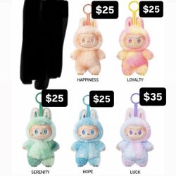 NEW authentic Have A Seat Labubu Pop Mart Plush Pendant Doll HAS popmart plush toy exciting macaron