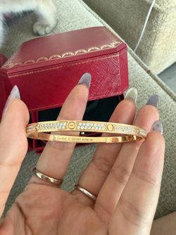 C rose gold 18k  bracelet