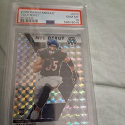 2020 Cole Kmet  Paninin Mosaic Psa 10