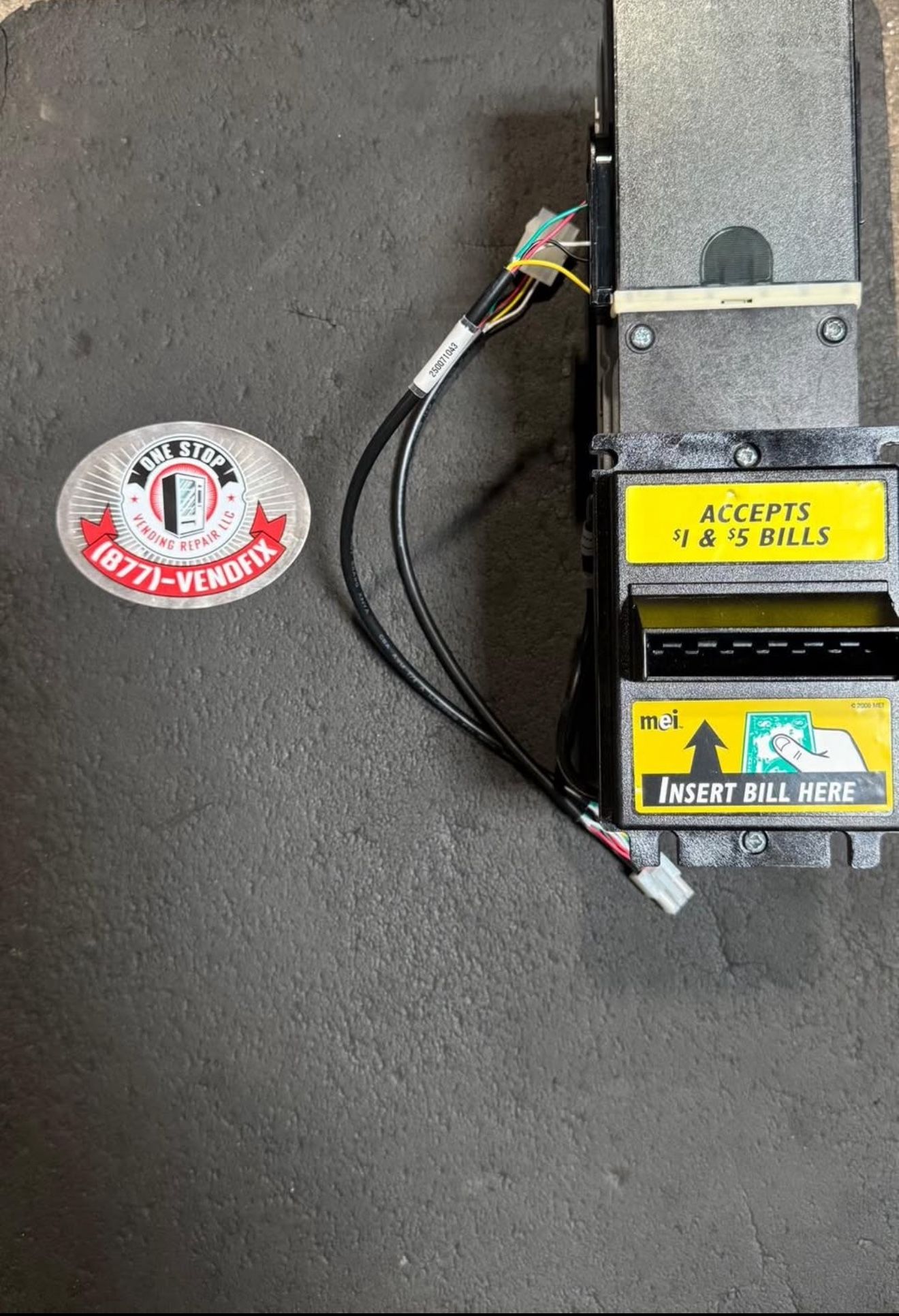 Refurbished 24 Volt Mdb Bill Validator (10 Month Warranty)