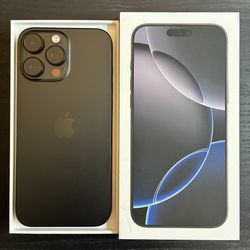 Apple iphone 16 pro max 256gb CARRIER LOCKED  T-MOBILE