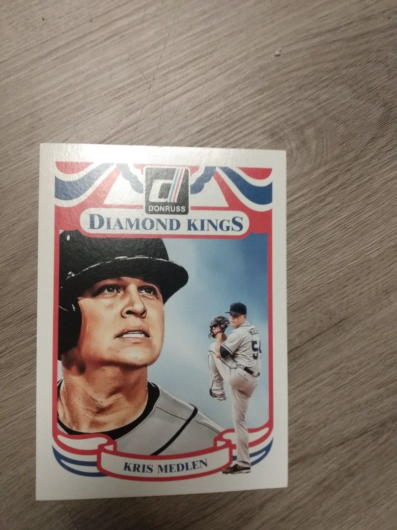 Dunruss  Diamond Kings Chris Medlen Over Size Card