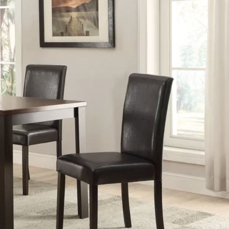 2 Brand New Leather Chair In The Box