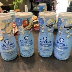 Gerber puffs not expired !! All $6