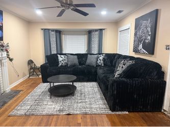 Black Sectional Couch