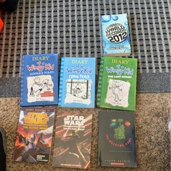 Books, Diary Of A Wimpy Kid, Star Wars, And A Few Others
