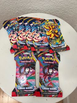 Chaos Rising single sleeved booster packs