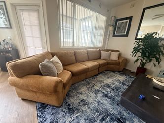 3-Piece Modular Sectional Sofa with Convertible Armless Chair