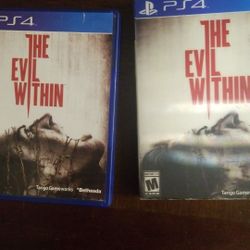 The Evil within ps4 Hologram slip cover edition