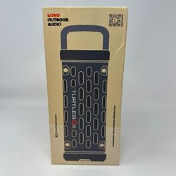 New Turtlebox Ranger Portable Bluetooth Speaker Gray