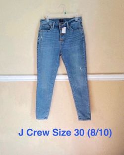 J. Crew Women's High-Rise Skinny Jeans